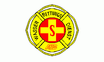 [ASB water rescue service flag (Germany)]